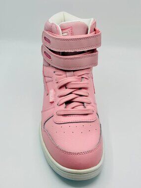 *NEW* FILA Bubblegum Pink High-Top Athletic Basketball Sneaker Women's 7